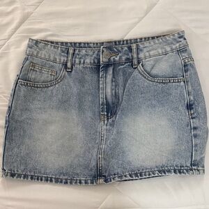SHEIN Denim Mini Skirt